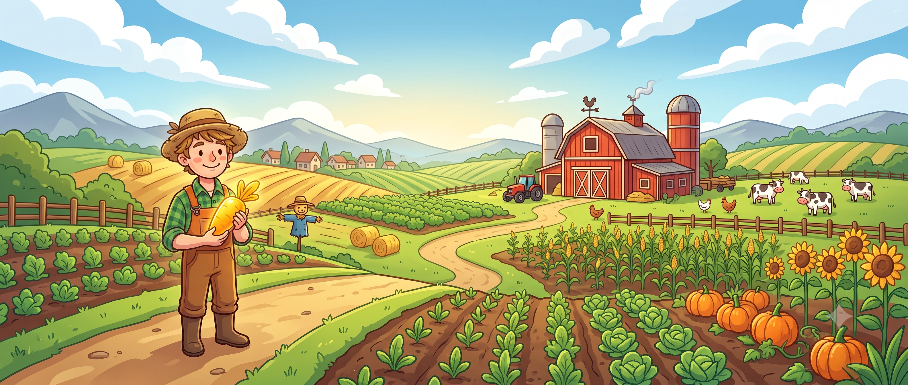 FableFarm, a relaxing farming game